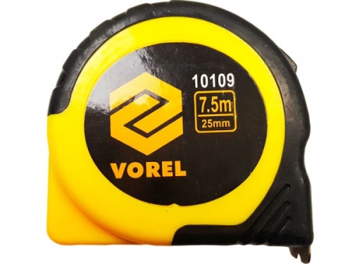 Рулетка VOREL 10109 L=7,5 м x 25 мм - 1