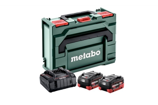 Базовый комплект Metabo LiHD 2x5.5 Аг + 1x ASC 145 + MetaBox 685077000 - 1