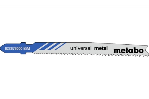 Лобзиковое полотно Metabo Universal Metal T 123 XF, 25 шт 623620000 - 1