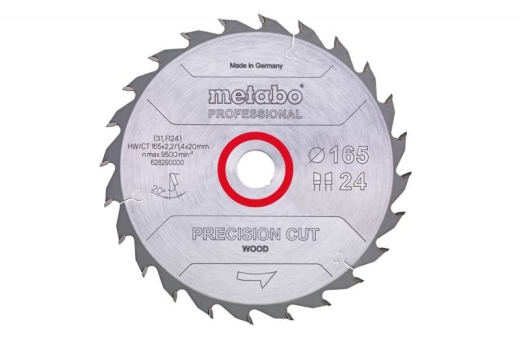 Пильный диск Metabo Precision cut HW/CT 190х2.2/1.4x30, Z48 WZ 15° 628035000 - 1