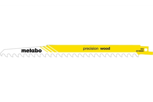 Сабельное полотно Metabo Precision Wood 240х1.5 мм, 5 шт 631490000 - 1