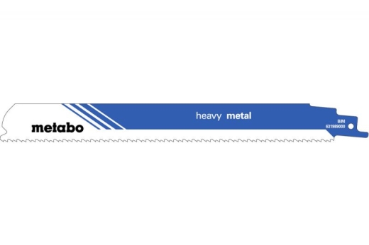 Сабельное полотно Metabo Heavy Metal 225 мм, 5 шт 631989000 - 1