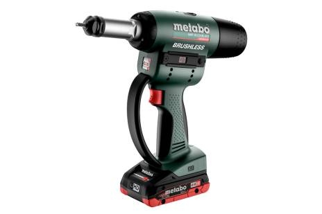 Аккумуляторный заклепочный пистолет для резьбовых заклепок Metabo NMP 18 LTX BL M10, 601788800 - 1