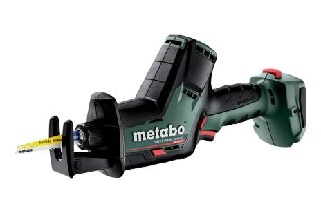 Аккумуляторная сабельная пила Metabo SSE 18 LTX BL Compact Каркас MetaBox, 602366840 - 1