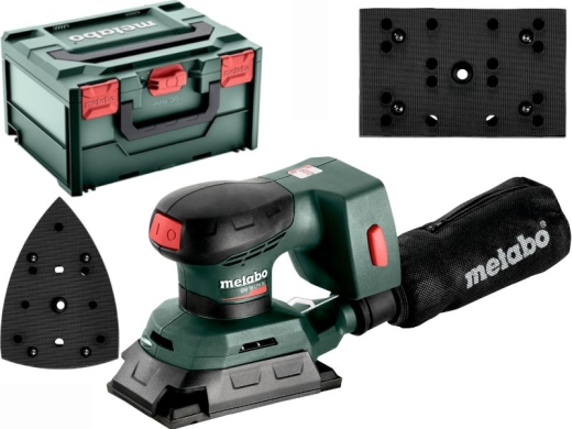 Аккумуляторная многофункциональная шлифмашина Metabo SM 18 LTX BL каркас MetaBox, 602089840 - 1