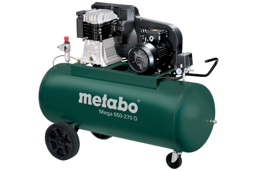 Компрессор Metabo Mega 650-270 D (601543000) - 1