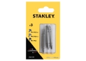 Набір насадок викруткових двосторонніх STANLEY STA61381-XJ PH1-SL5 PH2-SL6 PZ1-PZ2 x 48 мм, 3 шт - 1