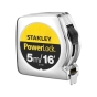 Рулетка STANLEY 0-33-158 POWERLOCK 5 м х 19 мм армированная лента - 1