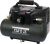 Компресор акумуляторний YATO YT-23241 36 В (2х18В), 800 Вт,тиск ≤ 8 Bar, подача повітря-98 л/хв, ресивер-6 л - 1
