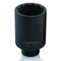Головка TOPTUL 12-гранна ударна довга 1/2" 36 мм KABJ1636 - 1