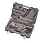 Набір інструментів професійний Haisser BLACK 70253 1/4" і 1/2" 82 од. - 1