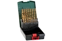 Набір свердел по металу Metabo HSS-TIN SP 19 штук 627670000 - 1