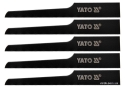 Полотна YT-09959 до пневматичної шаблевої пили YT-09955 YATO : 32 зуби/1", 5 шт - 1