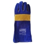 Перчатки защитные Haisser 211523 синие замшевые - 2