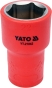 Головка торцева шестигранна діелектрична YATO YT-21042 1/2" М22 x 55/38 мм VDE до 1000 В - 1
