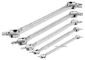Набір ключів TORX 2-сторонніх на шарнірах YATO YT-05320 Т15- Т60, Cr-V, 5 шт - 1