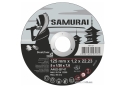 Диск відрізний по металу/нержав. сталі VIROK SAMURAI 125 мм 25 шт - 1