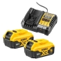 Набор из четырёх инструментов бесщеточных DeWALT DCK440P2T - 11