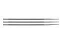 Напильники для заточки цепей пилы VOREL 79861, 3 шт. Ø=4 мм; l=200 мм - 1