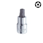 Головка з насадкою 5-гранною TOPTUL TORX T20 37 мм 1/4" з отвором BCNA0820 - 1