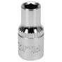 Головка торцева шестигранна YATO YT-14121 1/4" М5.5 CRV - 1