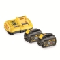 Зарядний пристрій + 2 акумулятори XR FLEXVOLT DeWALT DCB118T2 - 1
