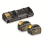 Зарядний пристрій + 2 акумулятори XR FLEXVOLT DeWALT DCB132T2 - 1