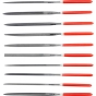 Надфілі YATO : L= 180/85 мм, b= 5 мм Набір 10 шт. YT-6165 - 1