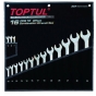 Набір ключів рожково-накидних TOPTUL 16 шт. 7-32 Hi-Performance GPAX1601 - 1