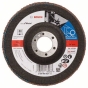 Лепестковый шлифовальный круг угловой Bosch Best for Metal K 80, 125 мм - 1