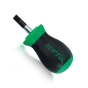 Отвертка TOPTUL короткая шлицевая 4x25 мм FABB0403 - 1