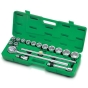 Набор головок с трещоткой TOPTUL 3/4" 17 ед. (6-гр.) GCAI1701 - 1