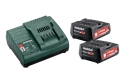 Базовий комплект Metabo 12 В, Li-Power 2x2.0 Аг 685300000 - 1