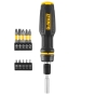 Викрутка - набір FULL FIT Telescoping, зі змінними бітами, 10 біт DeWALT DWHT68001-0 - 1