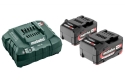 Базовий комплект Metabo Li-Power 2x4.0 Аг + 1x ASC 55 685050000 - 1
