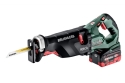 Акумуляторна шабельна пилка Metabo SSEP 18 LTX BL MVT, 602258810 - 1