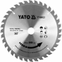 Диск пильный по дереву с победитовыми напайками Yato YT-60622 (185x20x2.2x1.5 мм), 36 зубцов - 1