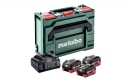 Базовий комплект Metabo LiHD 3x5.5 Ач + 1x ASC 145 + MetaBox, 685069000 - 1