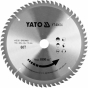 Диск пильный по дереву с победитовыми напайками Yato YT-60636 (190x20x2.2x1.5 мм), 60 зубцов - 1