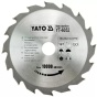 Диск пильный YATO по дереву 140х20х2.8х2.0 мм, 16 зубцов (YT-6052) - 1