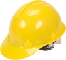 Каска для захисту голови VOREL 74172 жовта з матеріалу HDPE - 1