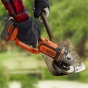 Акумуляторна кутова шліфувальна машина BLACK+DECKER BCG720M1 - 2