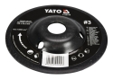 Диск-фреза шлифовальная YATO YT-59170 по дереву, ПВХ, гипсу 125x22.2 мм шероховатость №3 - 1