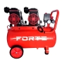 Компресор безоливний FORTE 1280WX2-50L - 1