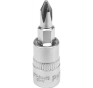 Головка торцевая с отверточной насадкой PHILLIPS YATO YT-04411 1/4" PH1 x 37 мм - 1