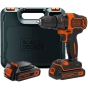 Акумуляторний дриль-шуруповерт BLACK+DECKER BDCDD186KB - 1