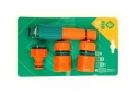 Набір поливочний FLO 89204 3/4"-1/2" 4 шт - 1