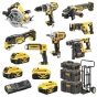 Набір з восьми інструментів акумуляторних DeWALT DCK856P4 - 1