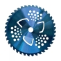 Ніж для мотокоси X-Treme 255*25.4*1.3 мм*40Т BLUE - 1
