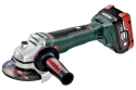 Аккумуляторная болгарка Metabo WB 18 LTX BL 125 Quick 2*8 Ач (613077810) - 1